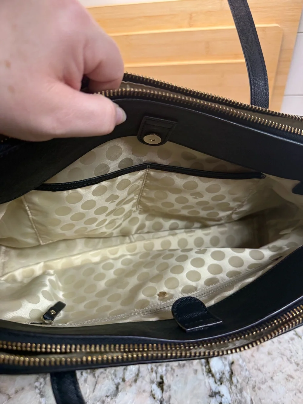 kate spade structured dome